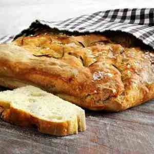 Prøv også Focaccia brød.