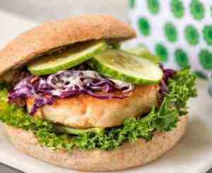 Prøv også Fiskeburger med amerikansk coleslaw.