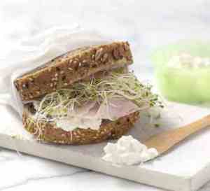 Prøv også Blings med cottage cheese og kalkun.