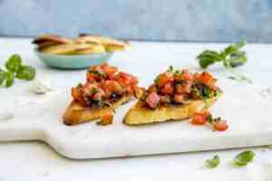 Prøv også Bruschetta enkel.