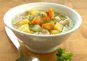 Prøv også Grønnsaksuppe med kylling.