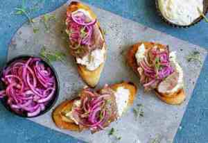 Prøv også Bruschetta med lammestek.
