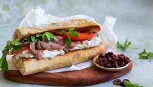 Prøv også Sandwich med lammestek.