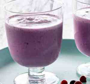 Prøv også Skogsbærmilkshake.