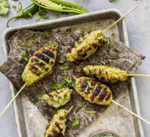 Prøv også Kyllingkebab med raita.