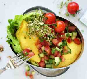 Prøv også Omelett med ost og tomatsalsa.