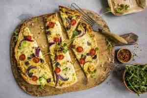 Prøv også Grillet vegetarpizza.
