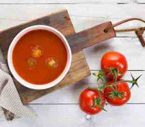 Prøv også Hjemmelaget tomatsuppe med hvitløk.