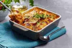 Prøv også Lasagne med rotgrønnsaker.