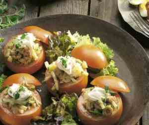 Prøv også Bifftomater med tunfisksalat.
