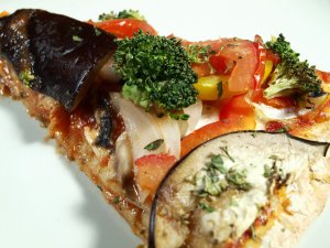 Prøv også Pizza med friske grønnsaker.