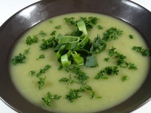Prøv også Fransk potetsuppe.