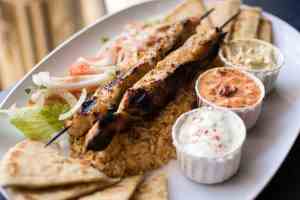 Prøv også Souvlaki.
