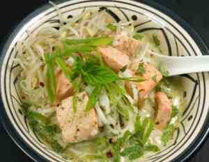 Prøv også Lakse- og koriandersuppe.