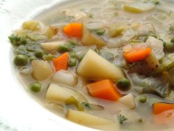Prøv også Klar grønnsaksuppe.