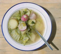 Prøv også Sommerfrisk kålsuppe.