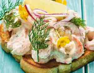 Prøv også Toast Skagen.