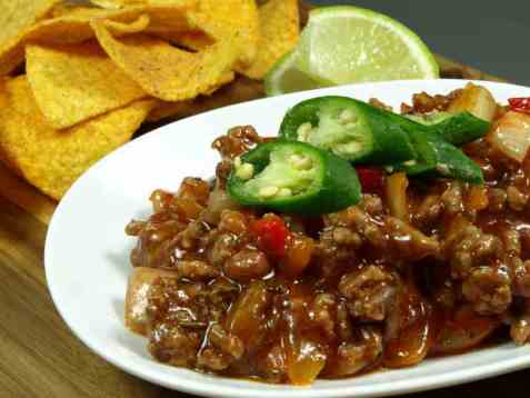 Chili con carne 1 oppskrift.