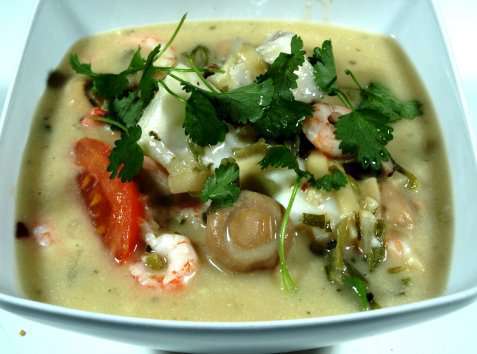Tom Yum Talay (Thailandsk sjøsuppe) oppskrift.