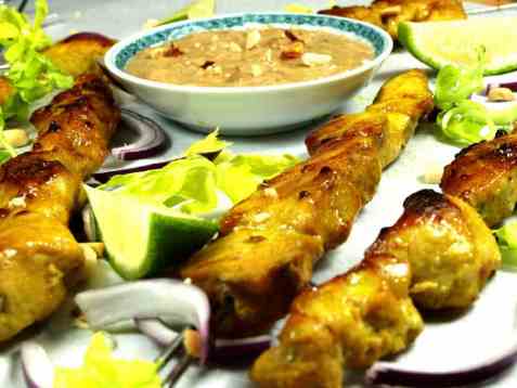 Kylling Satay 1 oppskrift.