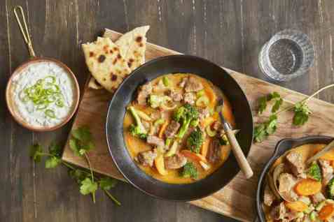Spicy lammecurry oppskrift.