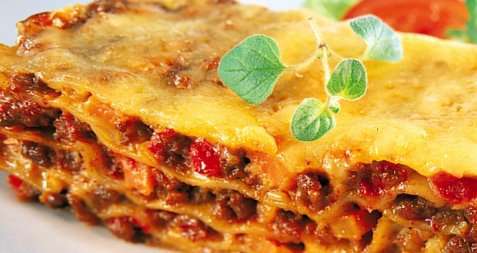 Enkel lasagne oppskrift.