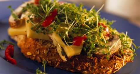 Blings med kyllingsalat ny oppskrift.