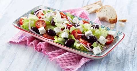 Gresk salat 4 oppskrift.