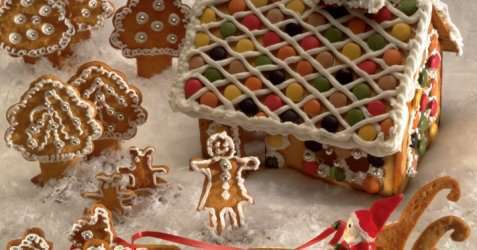 Ingrids pepperkakeoppskrift til figurer og hus oppskrift.