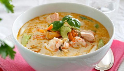 Marit Bjørgens sjømatsuppe oppskrift.