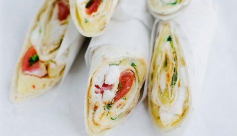 Marit Bjørgens torskewraps oppskrift.