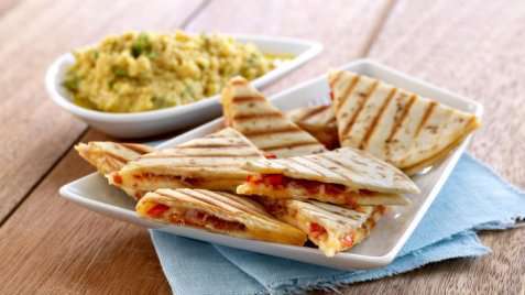 Grillet Quesadilla oppskrift.