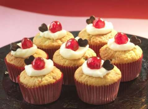 Cocktailmuffins oppskrift.