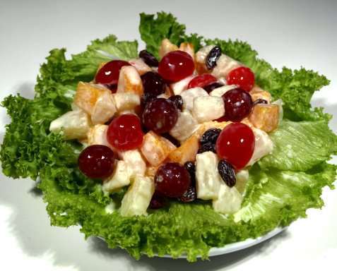 Filippinsk frukt salat oppskrift.