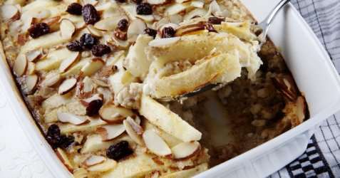 Enkel eplekake med cottage cheese oppskrift.