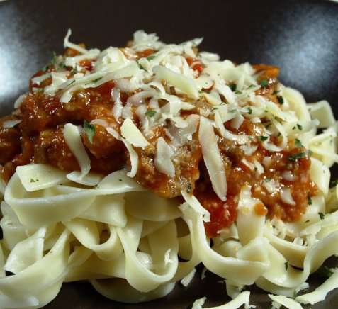 Reinsdyrpasta oppskrift.