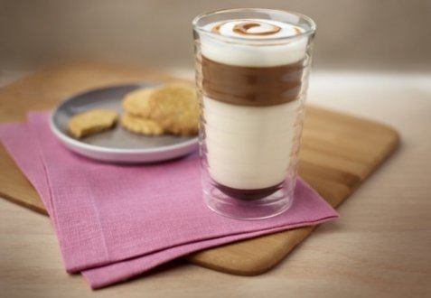 Latte Macchiato Creme Brulee oppskrift.