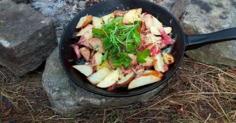 Potatoe skins oppskrift.