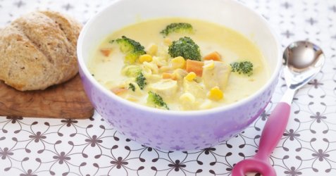 Kyllingsuppe 3 oppskrift.