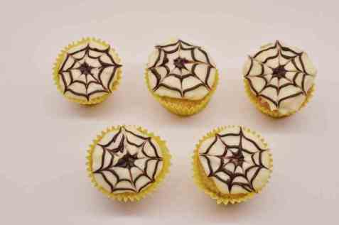 Gresskarmuffins til halloween oppskrift.