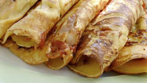 Mexican pancakes oppskrift.