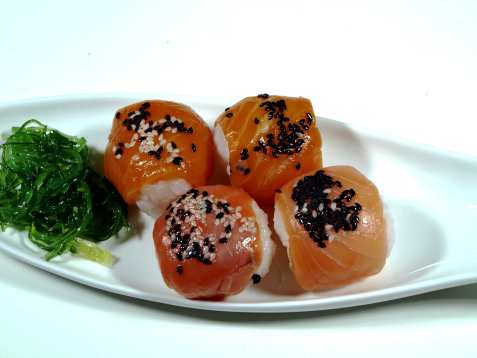 Temari sushi oppskrift.