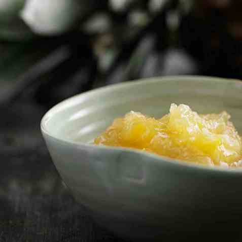Ananas-kokos-rommarmelade oppskrift.
