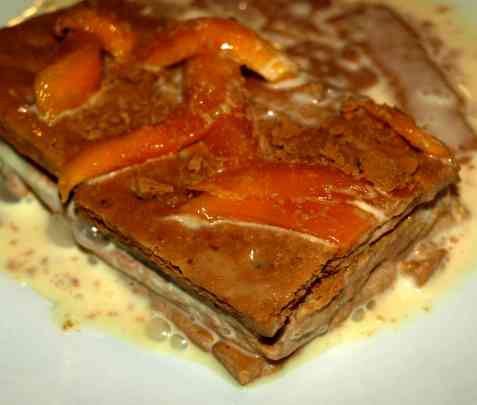 Filippinsk mango-graham-dessert oppskrift.