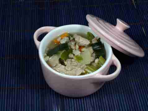 Purre og byggrynsuppe oppskrift.