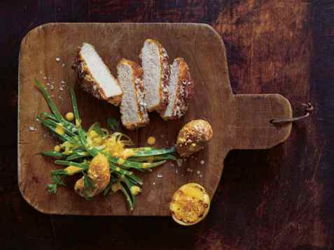 Parmesan crusted ytrefilet av svin oppskrift.