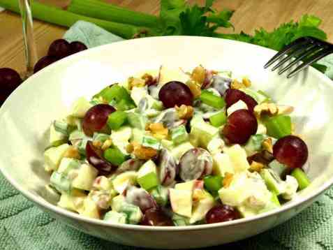 Vår beste waldorfsalat oppskrift.