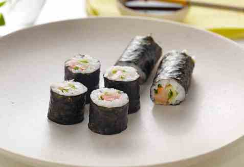 Hosomaki sushi med matjessild oppskrift.