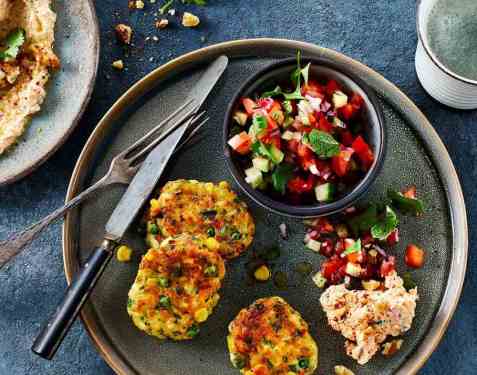 Paneer fritters oppskrift.