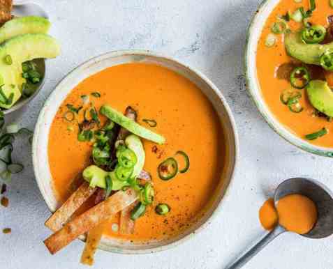 Spicy suppe med kalkun oppskrift.